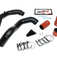 HPS Hot & Cold Side Charge Pipe with Intercooler Boots Kit, 03-07 Ford F250 Superduty Powerstroke 6.0L Diesel Turbo, Black