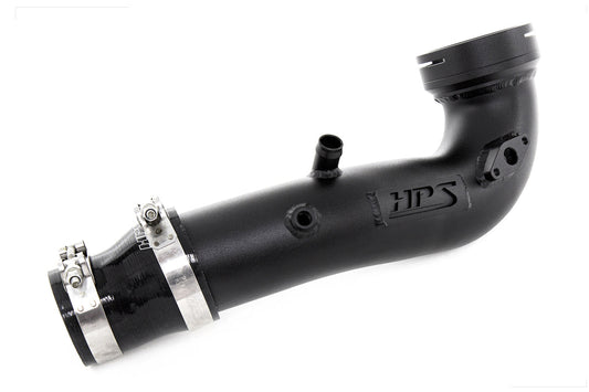 HPS Performance HPS Intercooler Cold Side Charge Pipe, BMW 2013-2015 ActiveHybrid 7 3.0L Turbo N55, 17-127