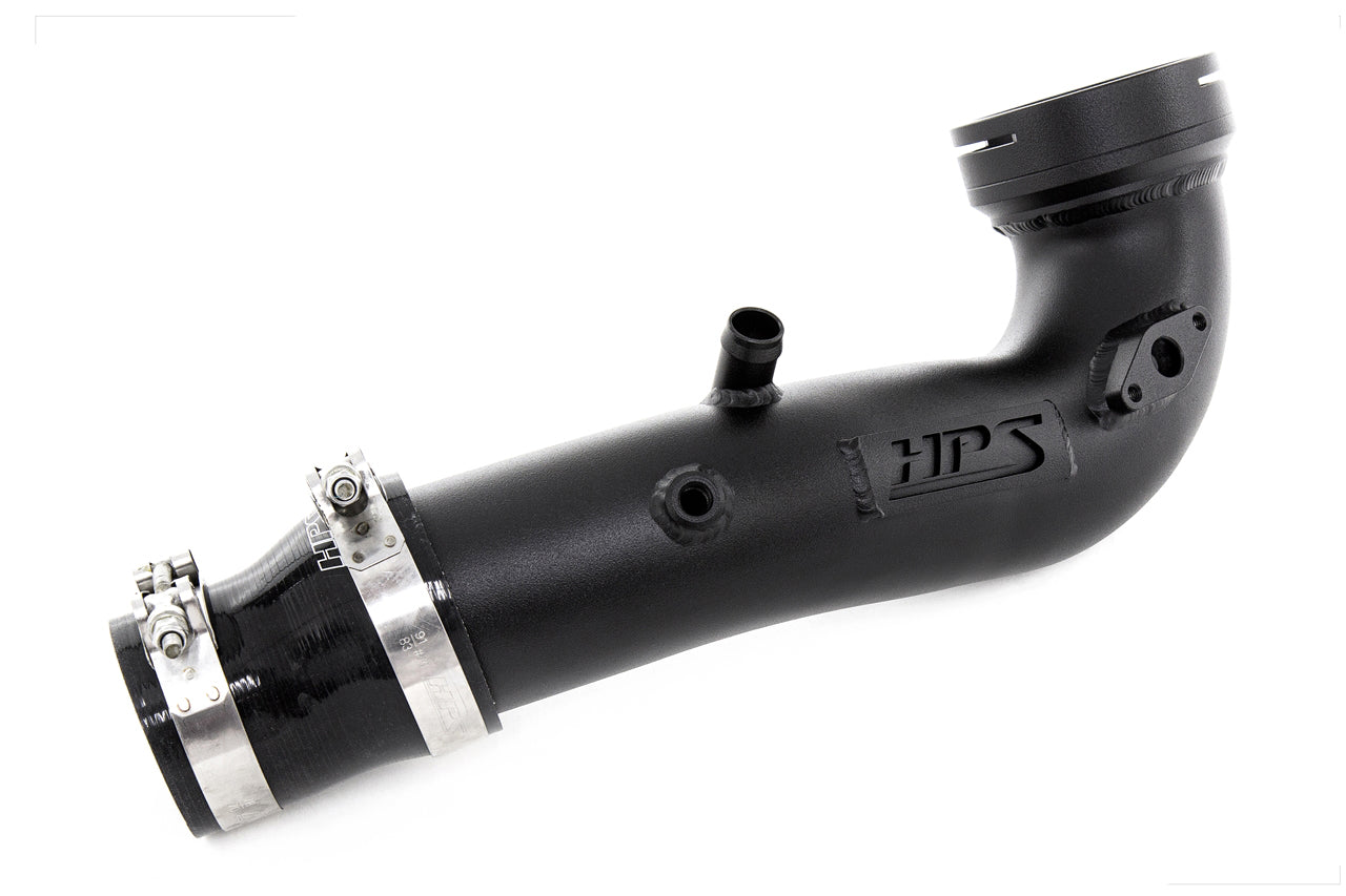 HPS Performance HPS Intercooler Cold Side Charge Pipe, BMW 2012-2016 ActiveHybrid 5 3.0L Turbo N55, 17-127