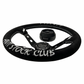 Suede Deep Dish Steering Wheel + Short Hub Adapter Kit For Cadillac Corvette Suburban Neon