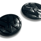 VW Golf 7.5 Black Aftermarket Emblem Set (2018-2019)