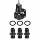 Universal Car Fuel Pressure Regulator + Gauge +AN6 Fittings 30-70 PSI Adjustable