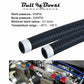 AN16 16AN Black Nylon Braided Stainless Steel Hose / Sold Per Foot