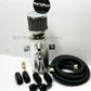 Quick Vent Oil Catch Can Hoses & Fittings Kit K Series K20 K24 10AN Black
