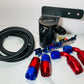 Pro Series Universal Oil Catch Can  2 Port -10AN + Mounting Bracket Kit AN10