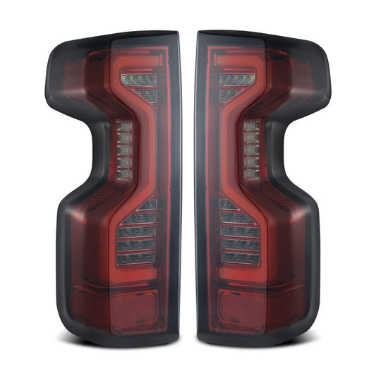 AlphaRex 19-23 Chevrolet Silverado 1500/2500HD/3500HD PRO-Series LED Tail Lights Red Smoke 620060 *Discontinued