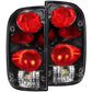 Anzo 1995-2000 Toyota Tacoma Taillights Black