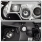 Spyder Toyota Tacoma 12-16 Projector Headlights Light Bar DRL Chrome PRO-YD-TT12-LBDRL-C 5081704
