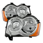 SPYDER Xtune Jeep Grand Cherokee 08-10 Halogen Model OnlyOEM Style Headlights Chrome HD-JH-JGC08-AM-C 9034527
