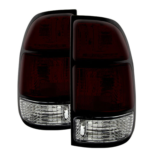 SPYDER Xtune Toyota Tundra 00-06 OEM Style Tail Lights Dark Red ALT-JH-TTU00-OE-RSM 9028571