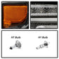 SPYDER 20-23 Chevy Silverado 2500/3500 Proj Headlights - LED DRL - Black PRO-YD-CSHD20SI-SEQ-BK 5088796