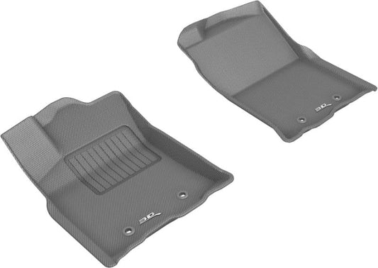 3D MAXpider 2018-2020 Toyota Tacoma Access/Double Cab Kagu 1st Row Floormat - Gray L1TY24911501