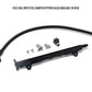AMS Performance 08-15 Mitsubishi EVO X CNC Machined Aluminum Fuel Rail w/Pulsation Dampener - Black AMS.04.07.0006-2
