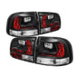Spyder Volkswagen Touareg 03-07 LED Tail Lights Black ALT-YD-VTOU04-LED-BK 5042699