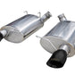 Corsa 11-12 Ford Mustang Shelby GT500 5.4L V8 Black Sport Axle-Back Exhaust 14320BLK