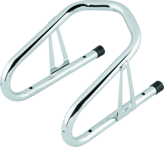 BikeMaster 6-1/2in Wheel Chock Chrome 152275