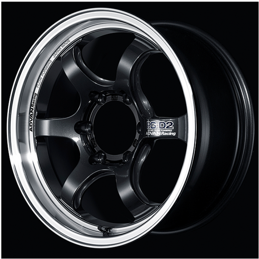 Advan GT 20X11.5 +53 5-130 Racing Titanium Black Wheel YAQ0N53PTBP