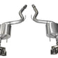 Corsa Performance 15-16 Ford Mustang GT 5.0 3in Axle Back Exhaust Polish Quad Tips