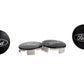 Ford Racing Ford Truck/SUV Black And Chrome Wheel Center Cap Kit M-1096K-BCT