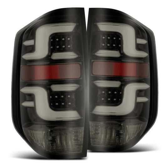 AlphaRex 14-20 Toyota Tundra PRO-Series LED Tail Lights Jet Black 672010 *Discontinued