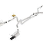 Borla 13-14 Mustang GT/Boss 302 5.0L V8 RWD Single Split Rear Exit ATAK Black Chrome CB Exhaust 140516BC