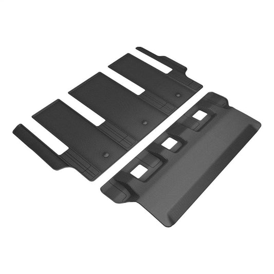 3D MAXpider 21-24 Toyota Sienna 7-Seat Kagu 3rd Row Floormats - Black L1TY27631509