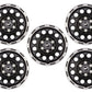 Ford Racing 21-23 Bronco 17x8.0 Wheel Kit - Machined Face M-1007K-P1780MBM