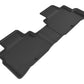 3D MAXpider 2015-2018 Nissan Murano Kagu 2nd Row Floormats - Black L1NS08321509