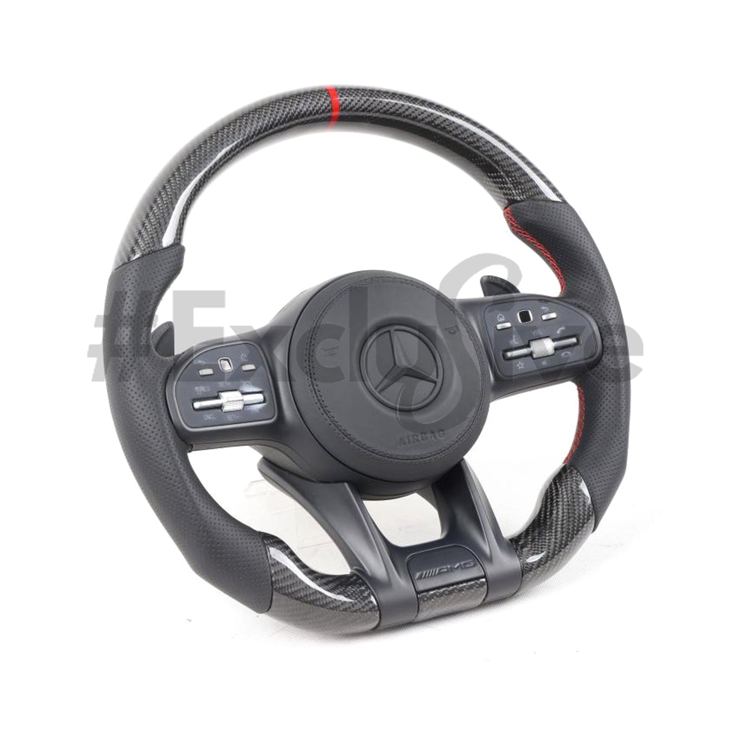 AMG Steering Wheel for Mercedes-Benz 2018+ AMG Models | Custom by Exclusive Steering