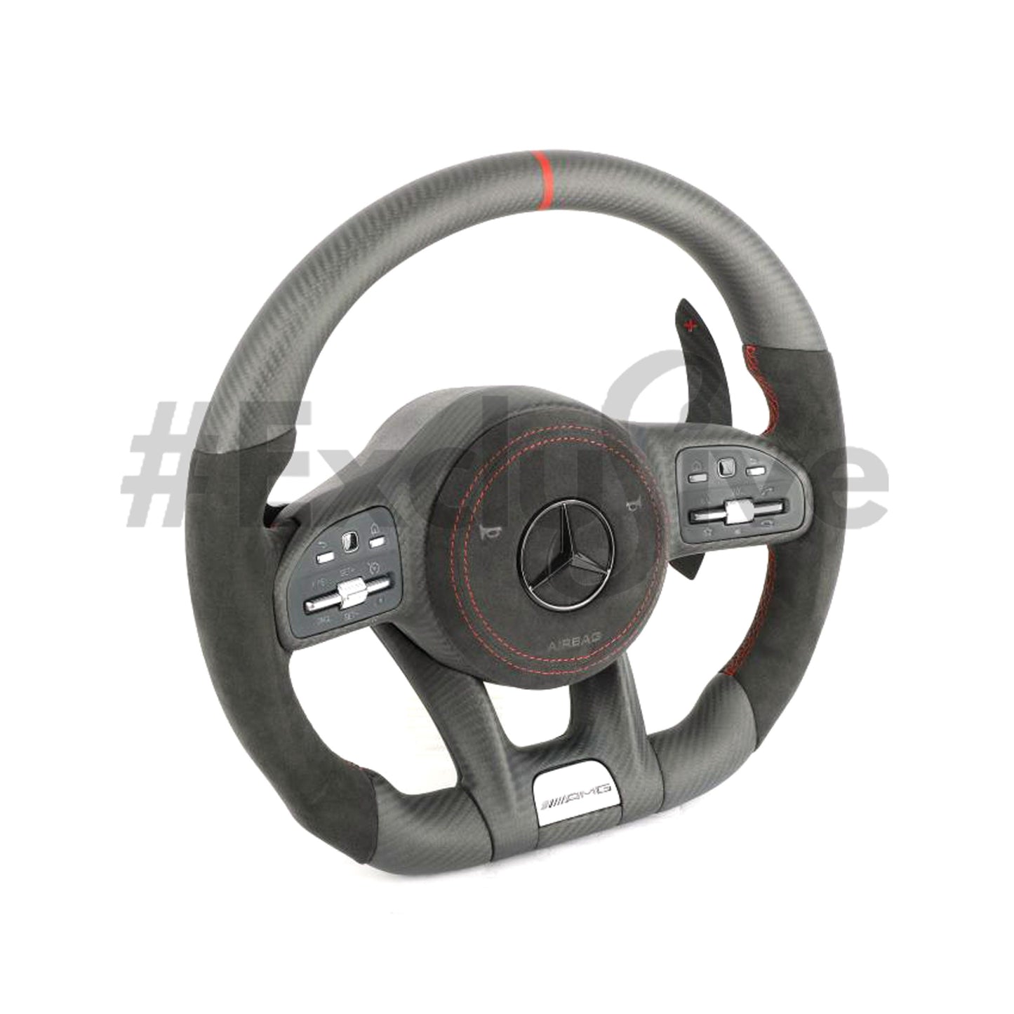 [Upgrade Conversion] Mercedes Benz 2018+ AMG Model Custom Steering Wheel by Exclusive Steering