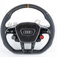 2020-2025 Audi A6, S6, RS6, A7, S7, RS7 & C8 Custom Steering Wheel by Exclusive Steering