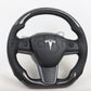 Tesla Model 3 & Model Y Custom Steering Wheel by Exclusive Steering
