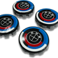 BMW Wheel Caps - Full Carbon Fiber 50th Anniversary Style