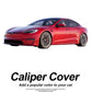Aluminum Brake Caliper Covers for Model S/X | 4 Colors | Stainless Steel Hardware | Performance Look
