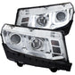 Anzo 2014-2015 Chevrolet Camaro Projector Headlights w/ U-Bar Chrome