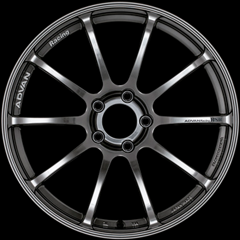 Advan RSII 17x8.5 / +35 Offset / 5x120 / 72.5mm Bore / Hyper Black YAP7H35WHB