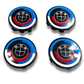 BMW Wheel Caps - Full Carbon Fiber 50th Anniversary Style