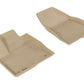 3D MAXpider 2014-2019 Toyota Highlander Kagu 1st Row Floormat - Tan L1TY16311502