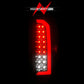ANZO 15-21 GMC Canyon Full LED Taillights w/ Red Lightbar Black Housing/Clear Lens 311434