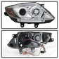 Spyder BMW Z4 03-08 Projector Headlights Halogen Model Only - LED Halo Chrome PRO-YD-BMWZ403-HL-C 5029089
