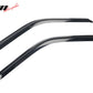 1988-1998 Chevy GMC C1500 K1500 Slim Style Smoke Window Visors Acrylic