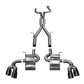 Corsa 16-18 Chevy Camaro SS Xtreme+ 2.75in Cat-Back Dual Rear Exit w/ Single 4.5in Black PVD Tip 14771BLK