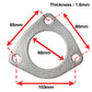 APEXi A'PEXi Exhaust Gasket (Three Bolt) - Replacement