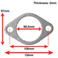 APEXi A'PEXi - Exhaust Gasket (Two Bolt) - Replacement
