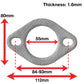 APEXi A'PEXi - Exhaust Gasket (Two Bolt) - Replacement