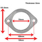 APEXi A'PEXi - Exhaust Gasket (Two Bolt) - Replacement