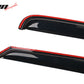 1994-2001 Dodge Ram 1500/2500/3500 Slim Smoke Window Visors Acylic