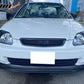 1996-1998 Honda Civic Front Lip Spoiler Mugen Style Unpainted Black PP