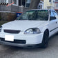 1996-1998 Honda Civic Front Lip Spoiler Mugen Style Unpainted Black PP