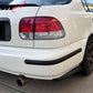 1996-1998 Honda Civic PU Valance Spats Rear Bumper Lip Spoiler 2PC